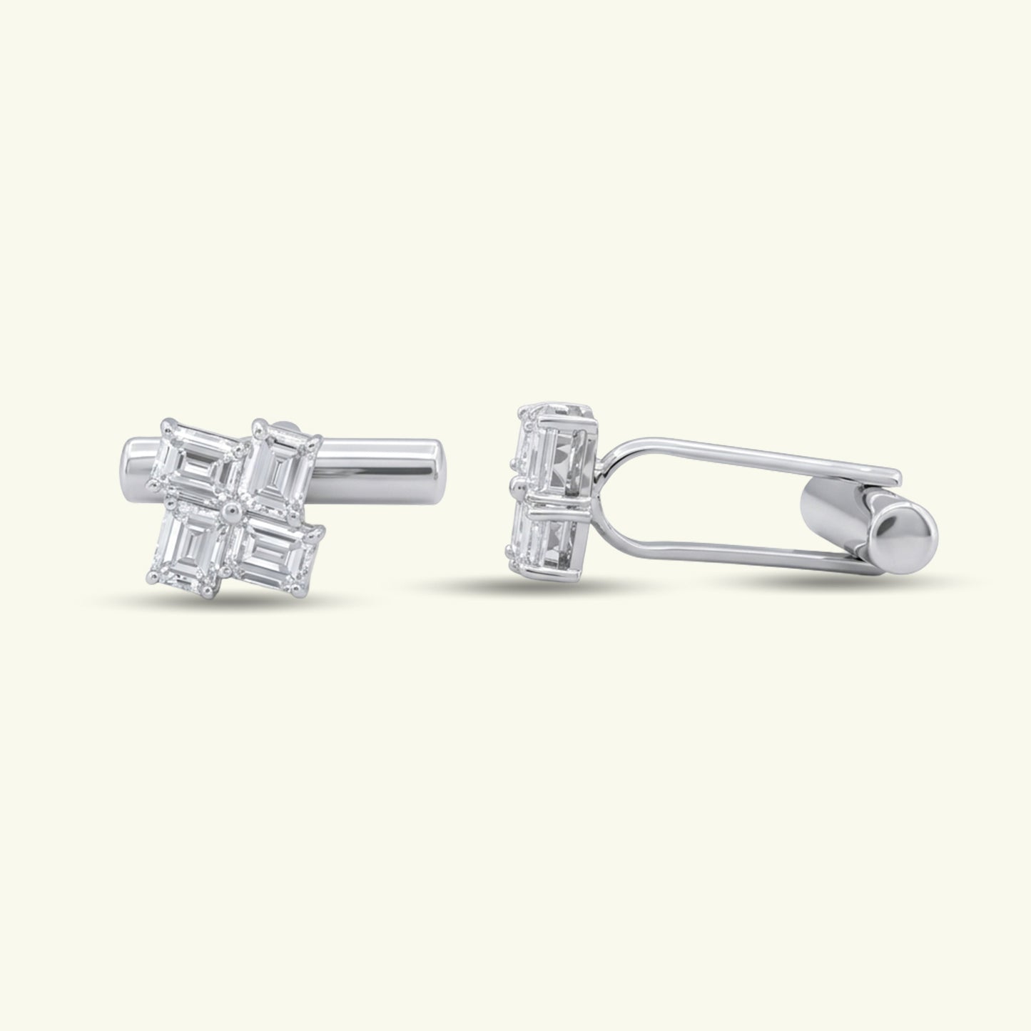 Auron Gleam Diamond Cufflinks