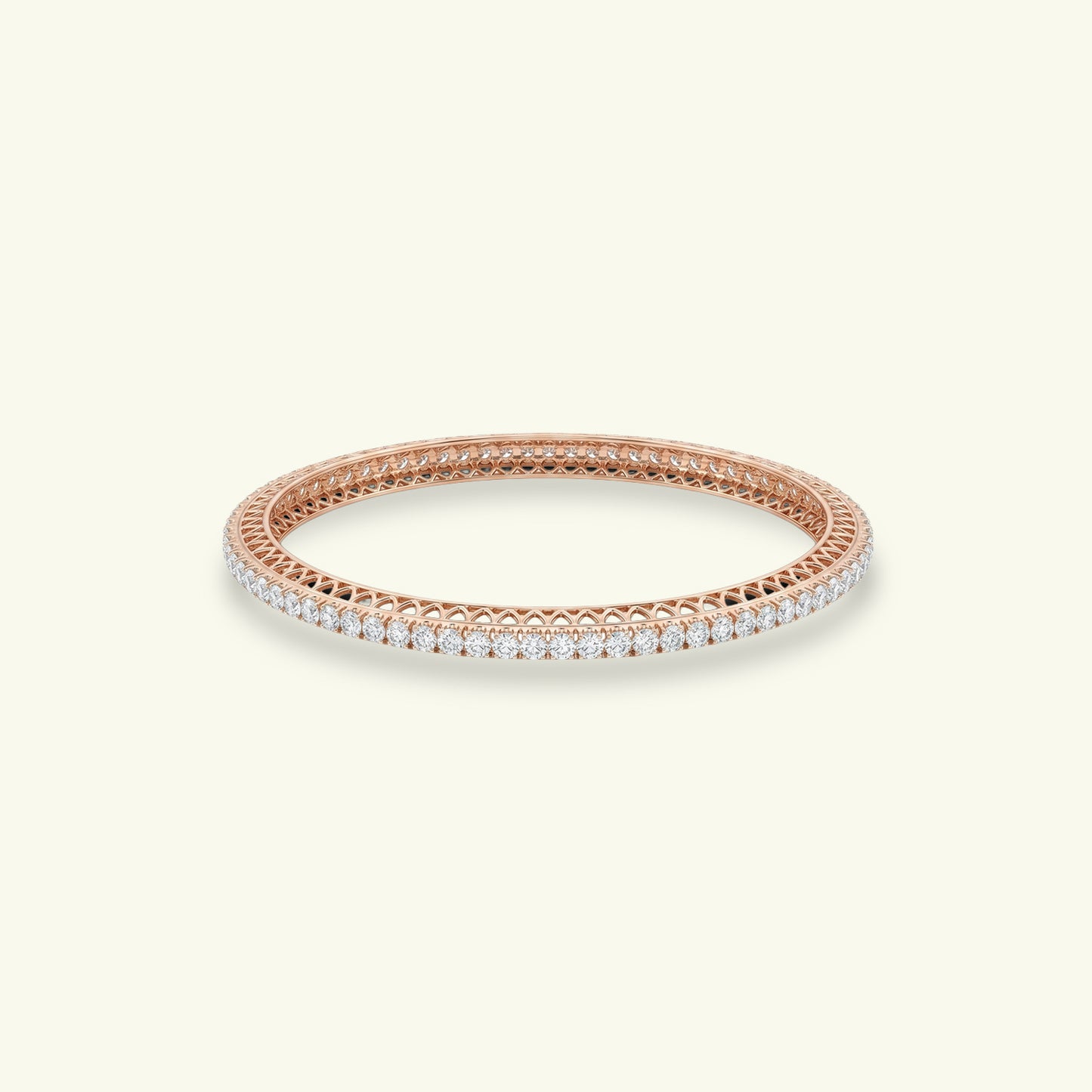 Thalena Line Diamond Bangle