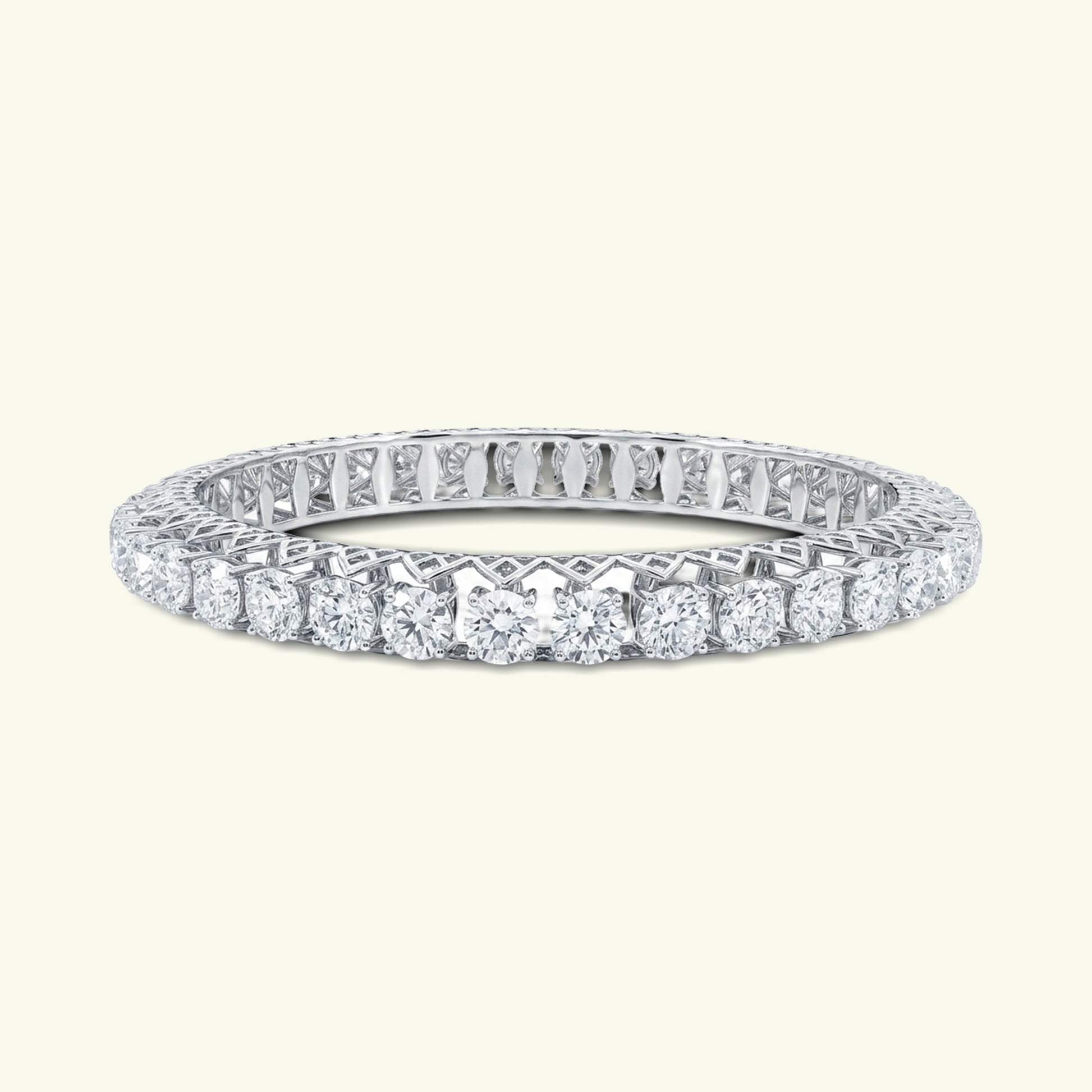  Serelune Arc Diamond Bangle 