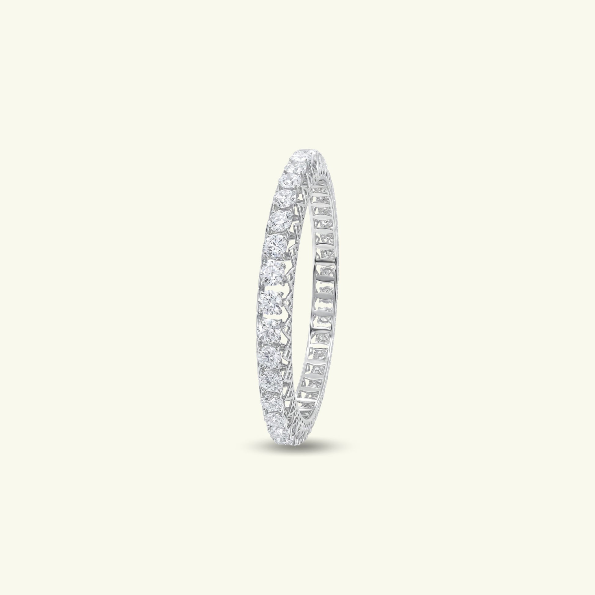  Serelune Arc Diamond Bangle 