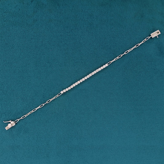 Ylura Trace Diamond Chain Bracelet