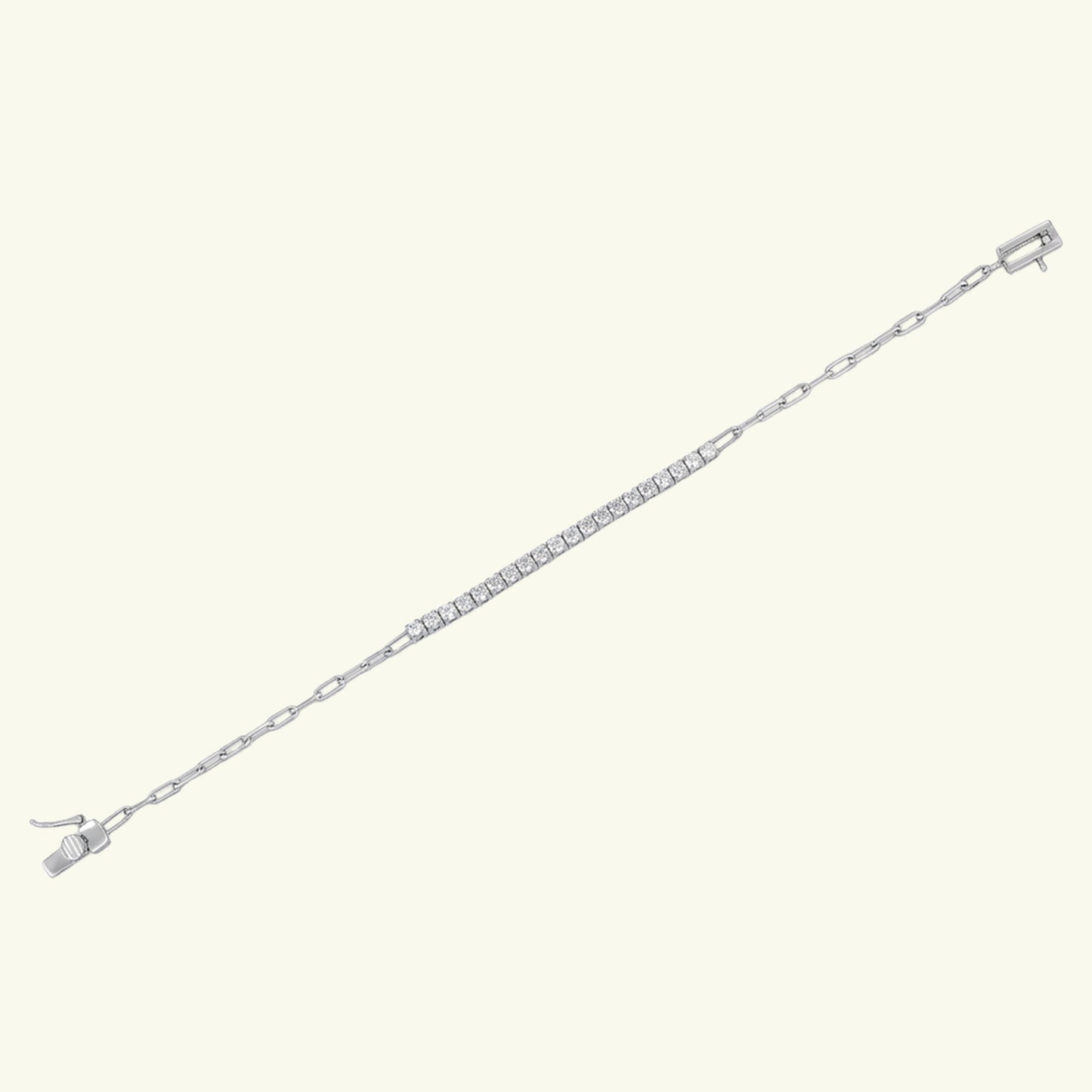 Ylura Trace Diamond Chain Bracelet