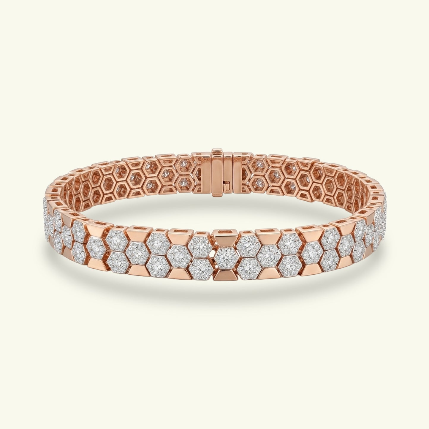 Tharen Band Diamond Tennis Bracelet