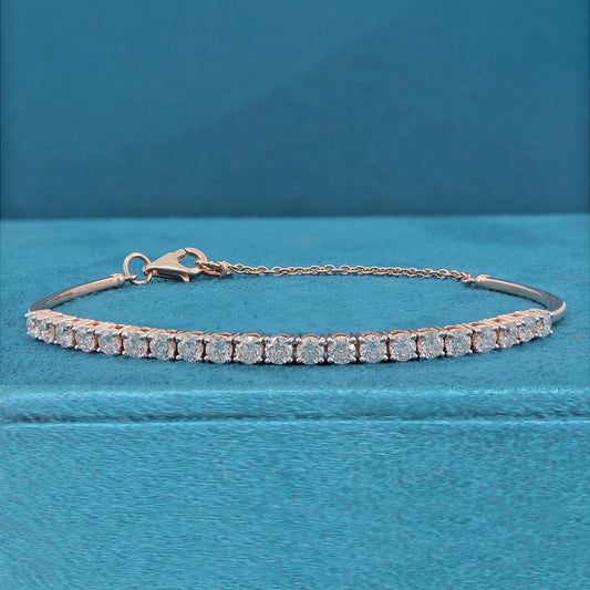 Halden Band Diamond Chain Bracelet