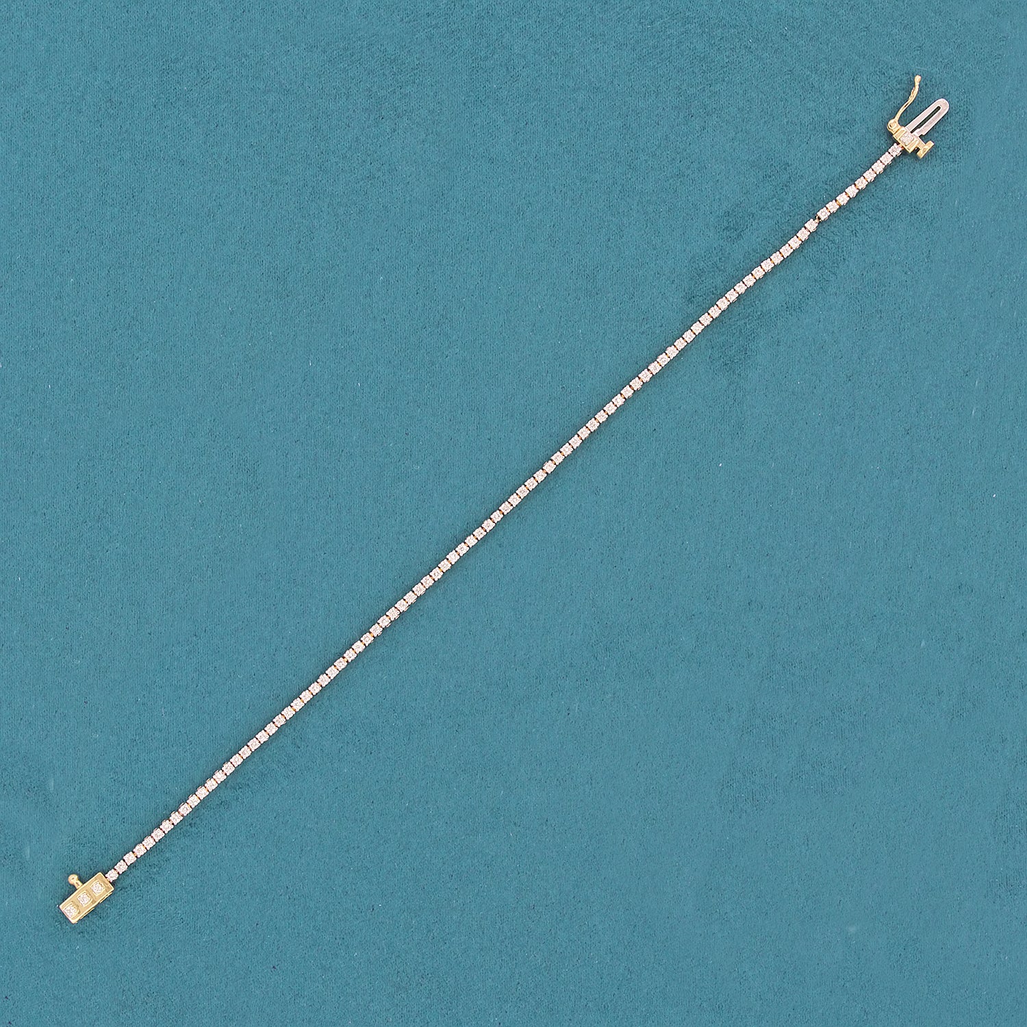 Cyrine Wave Diamond Bracelet