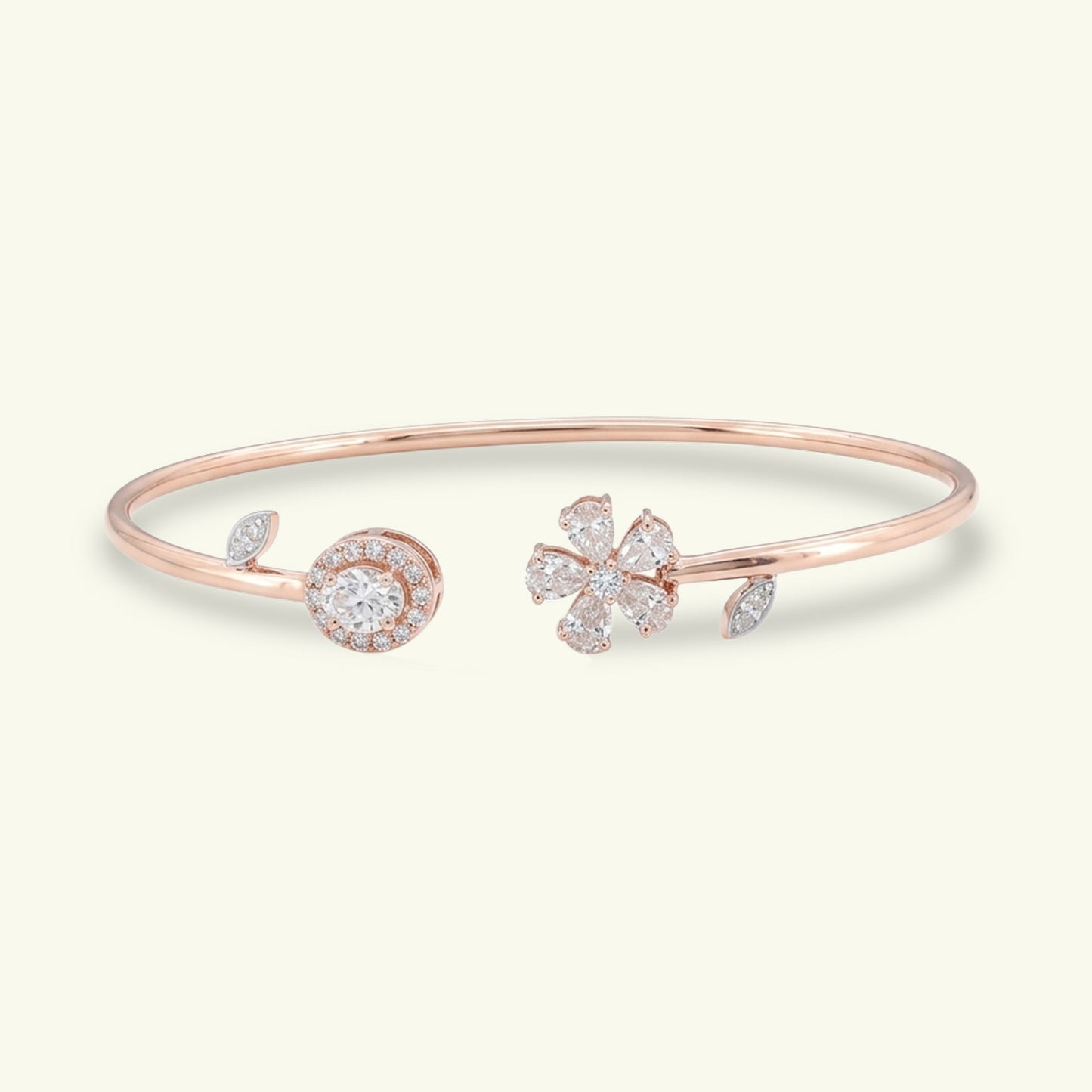 Fiorelle Bloom Diamond Flexible Bracelet