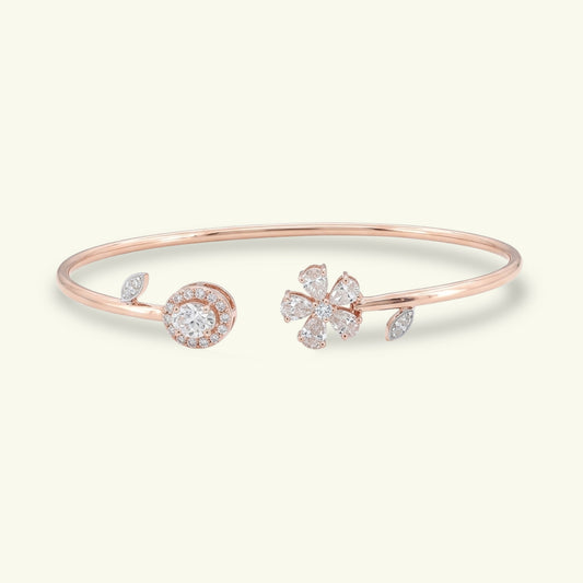 Fiorelle Bloom Diamond Flexible Bracelet