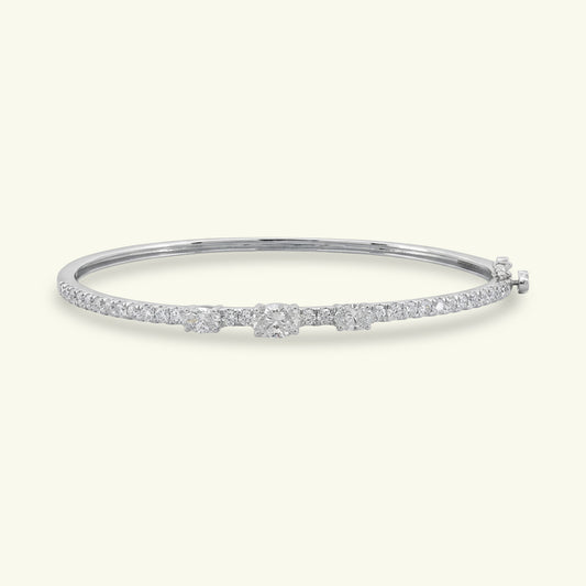 Nyari Line Diamond Flexible Bracelet