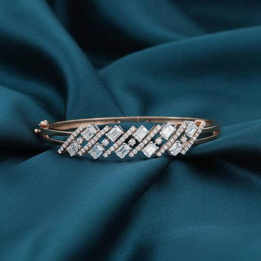 Iranel Crest Diamond Bracelet