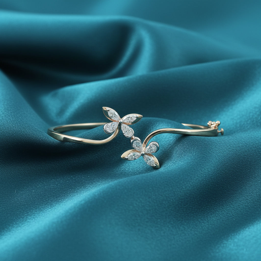 Twin Flame Icon Diamond Bracelet