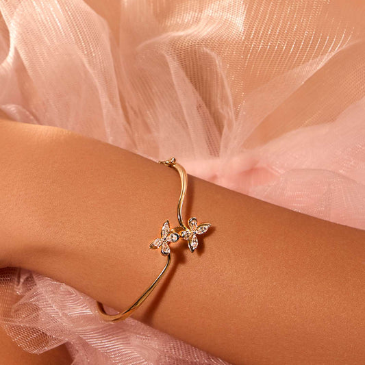 Twin Flame Icon Diamond Bracelet