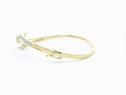 Soriel Plain Diamond Flexible Bracelet