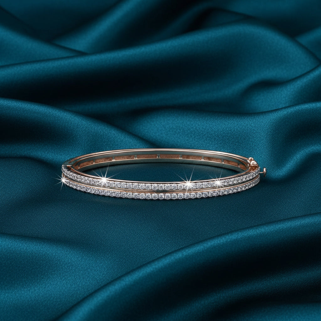 Vionex Band Diamond Bangle