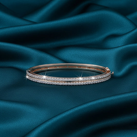 Vionex Band Diamond Bangle