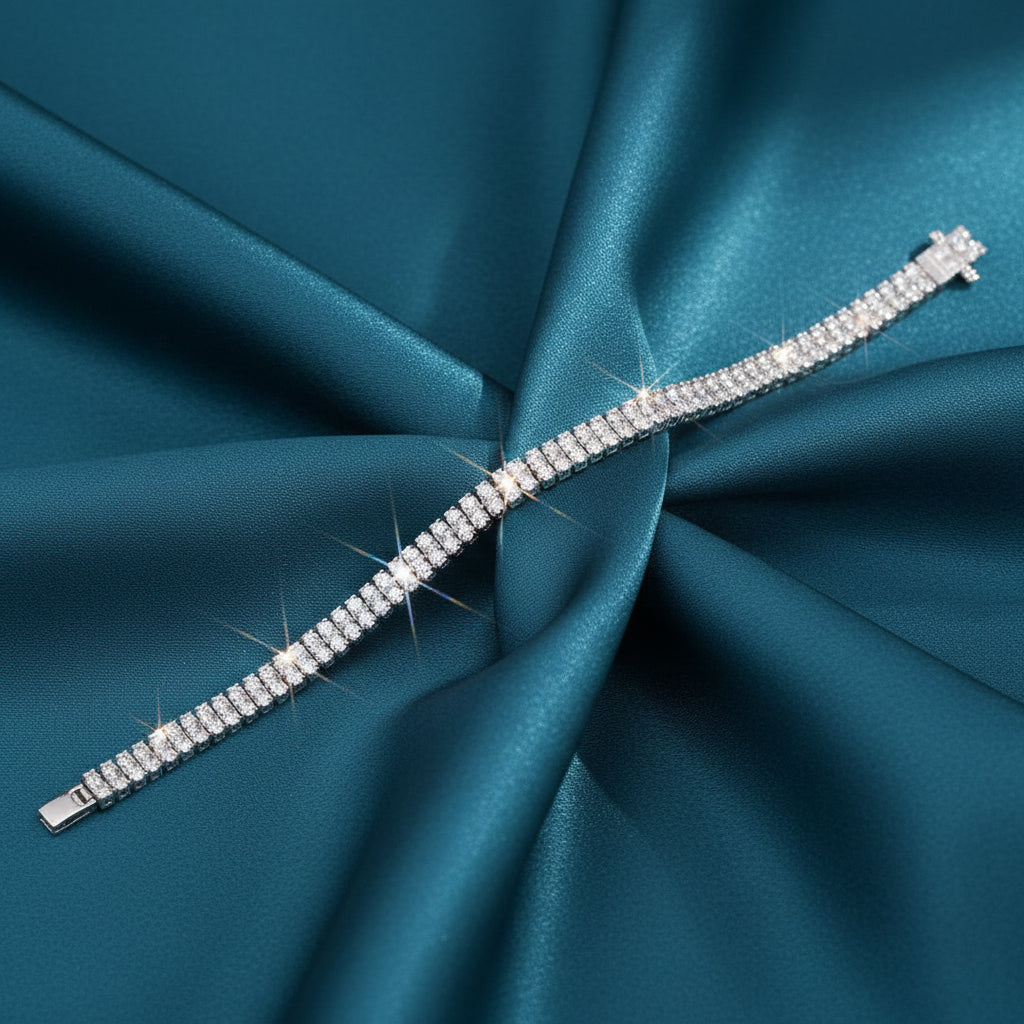 Eliron Band Diamond Tennis Bracelet