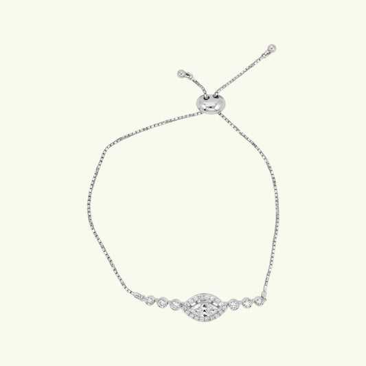 Solmira Band Diamond Chain Bracelet