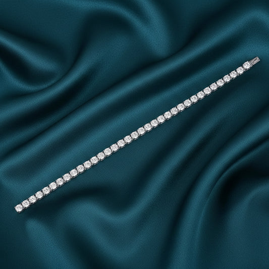 Naviel Band Diamond Tennis Bracelet
