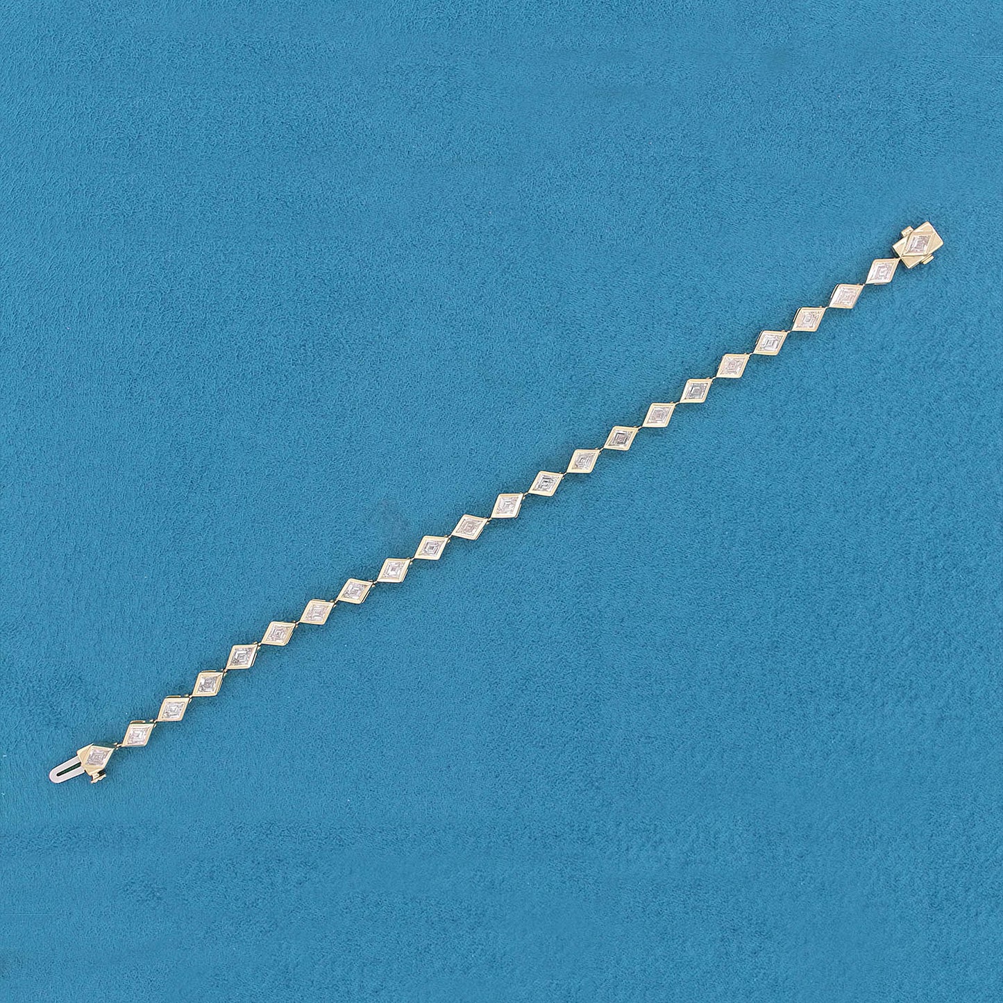 Auralis Fancy Diamond Tennis Bracelet