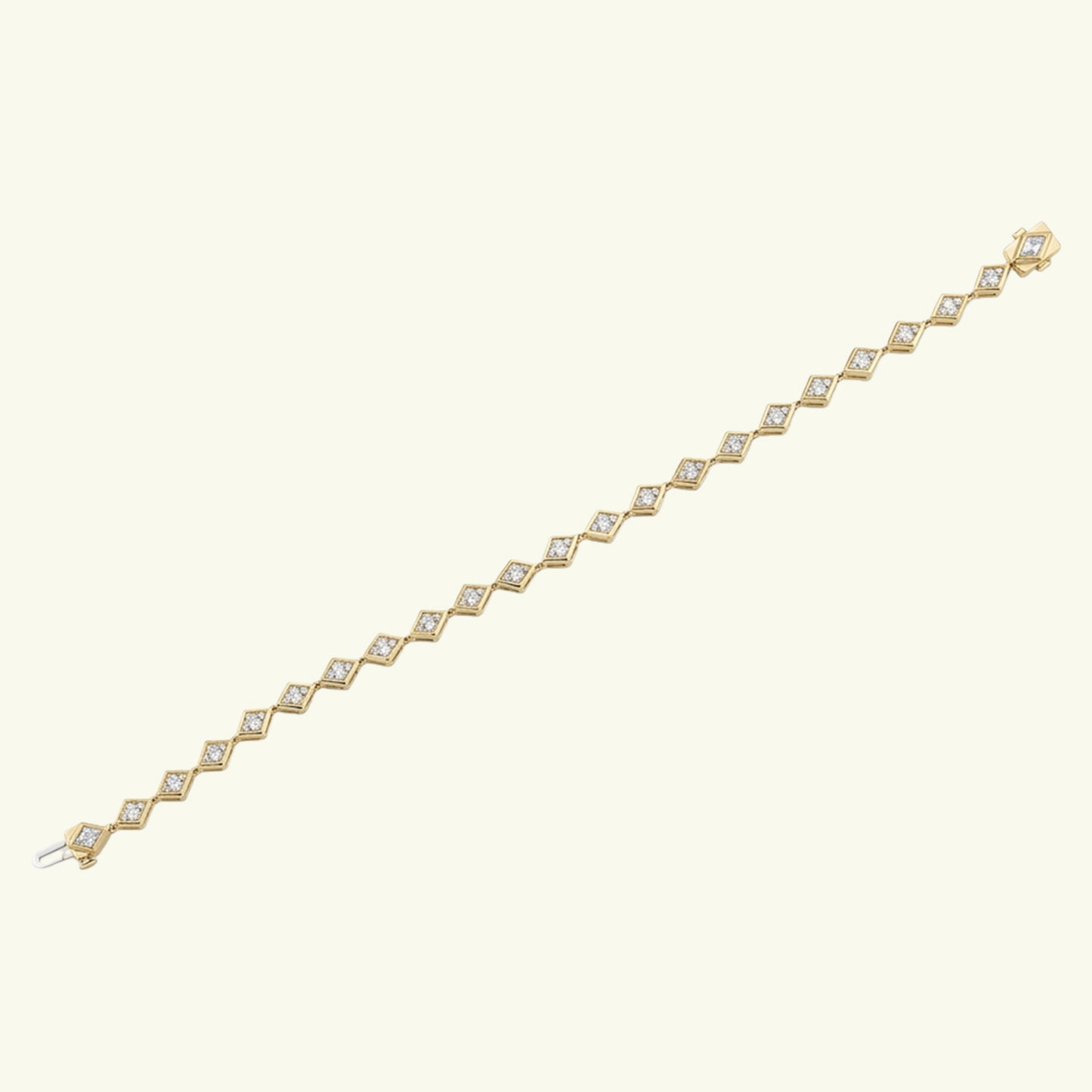 Auralis Fancy Diamond Tennis Bracelet
