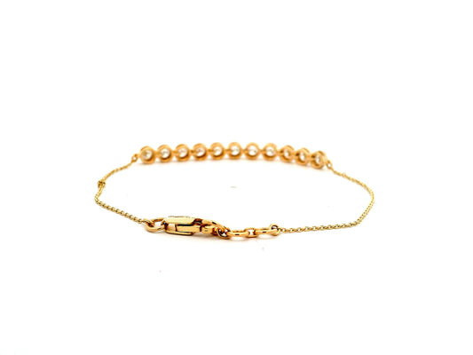 Cyrith Flow Diamond Chain Bracelet