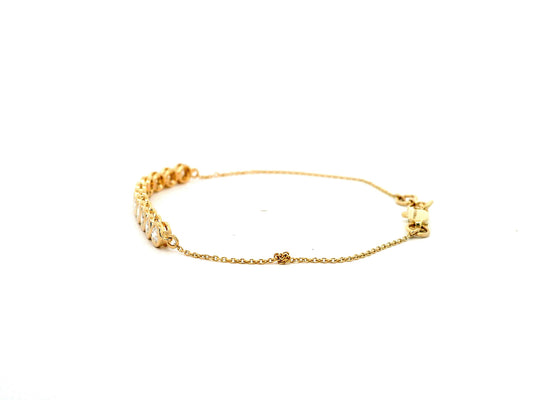 Cyrith Flow Diamond Chain Bracelet