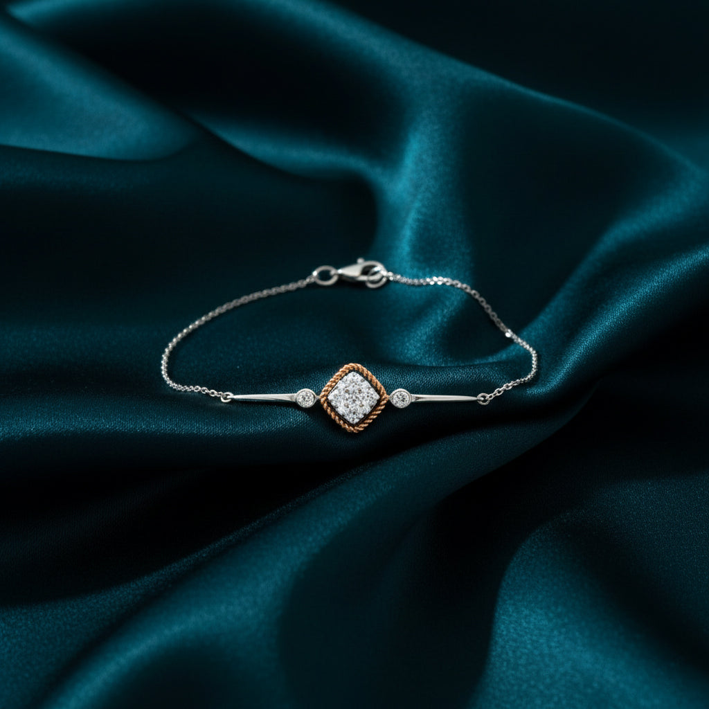 Imira Gentle Diamond Chain Bracelet