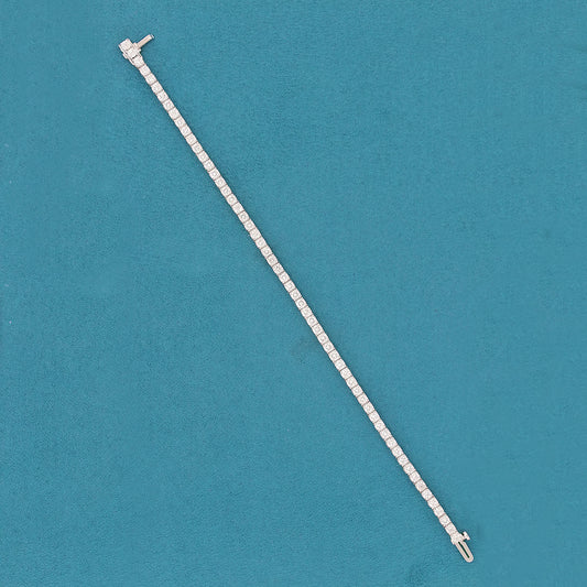 Salen Line Diamond Tennis Bracelet