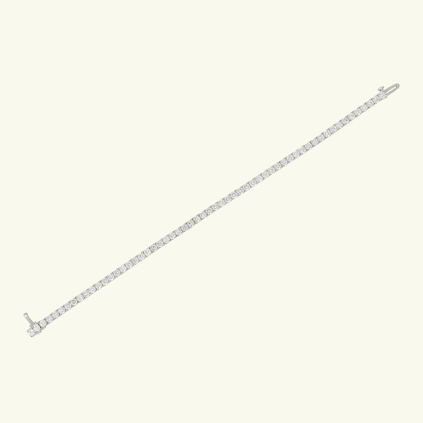 Salen Line Diamond Tennis Bracelet