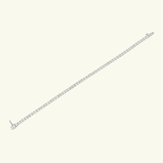 Salen Line Diamond Tennis Bracelet