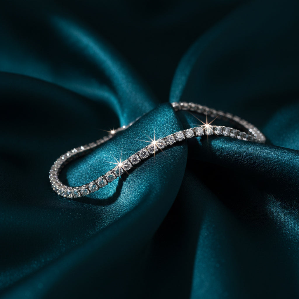 Syra Line Diamond Tennis Bracelet