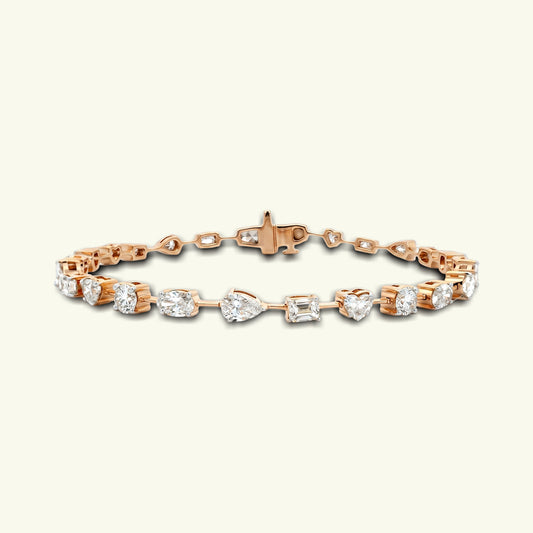 Evara Diamond Station Bracelet