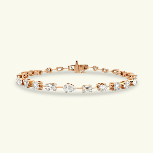 Evara Diamond Station Bracelet