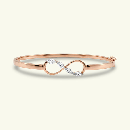 Anira Crest Diamond Oval Kada