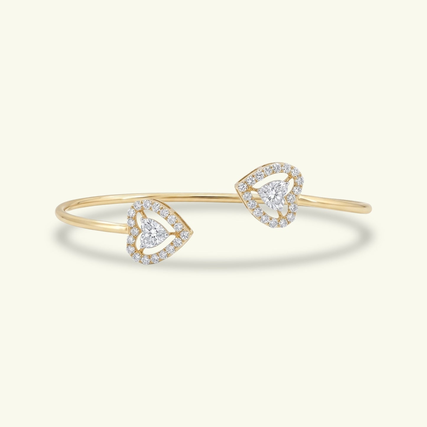 Selura Halo Diamond Flexible Bracelet