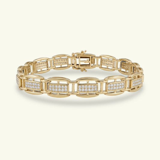Lustrous Wave Bracelet