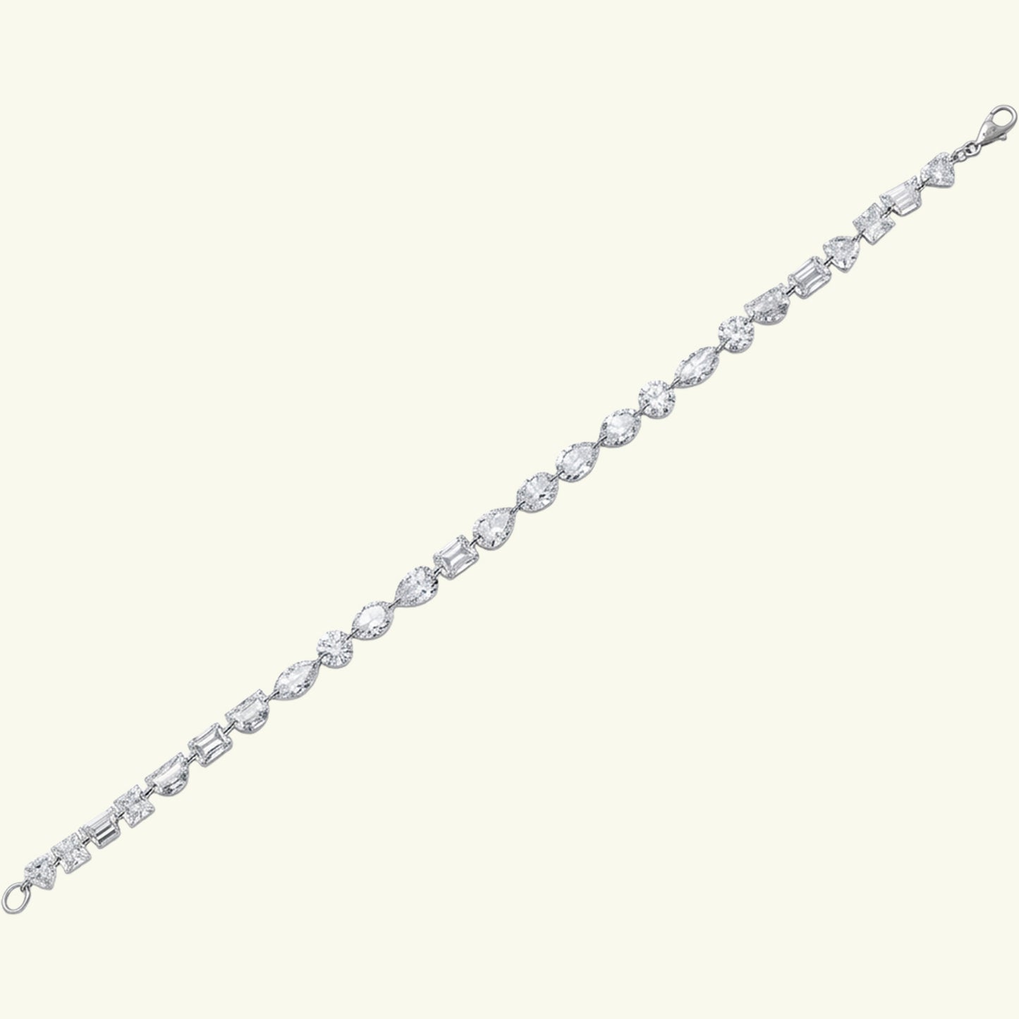 Elira Line Diamond Tennis Bracelet