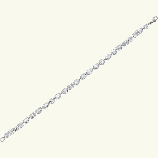 Elira Line Diamond Tennis Bracelet