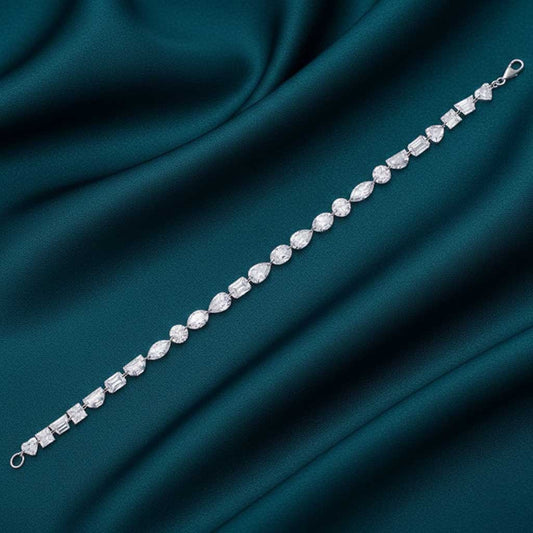 Elira Line Diamond Tennis Bracelet