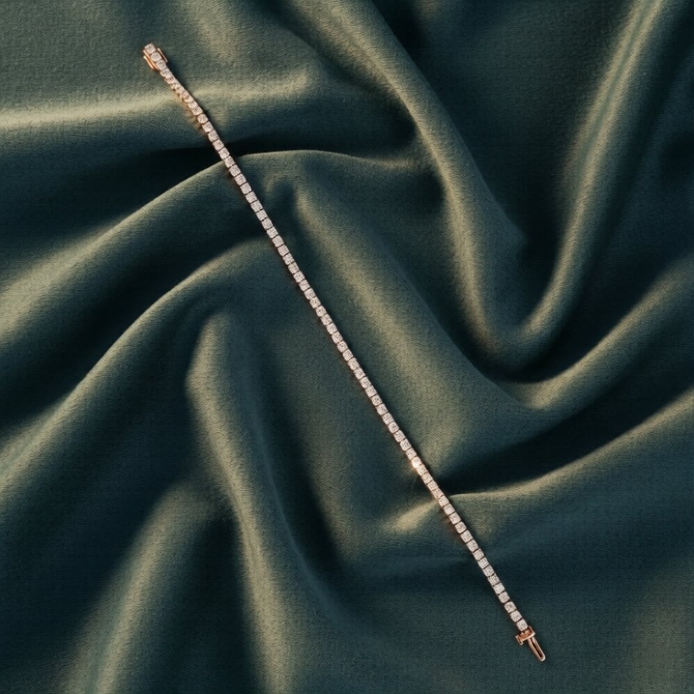 Esralyn Beam Diamond Tennis Bracelet