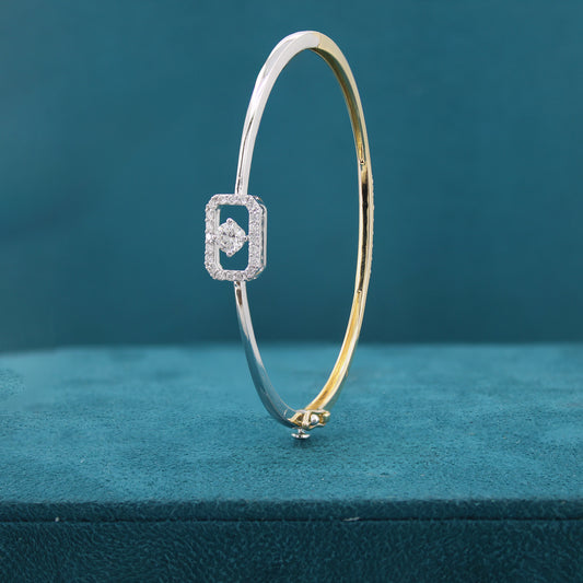 Elara Flow Diamond Bracelet