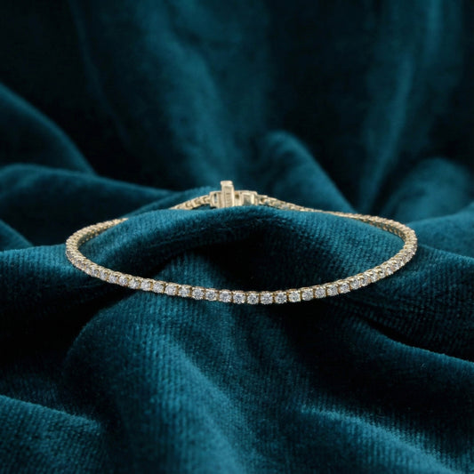 Arvyn Crest Diamond Bracelet