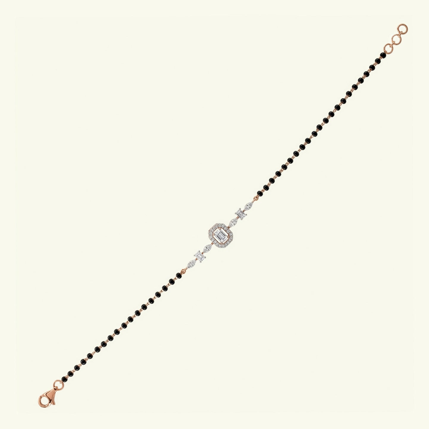 Nivara Sutra Diamond Mangalsutra Bracelet