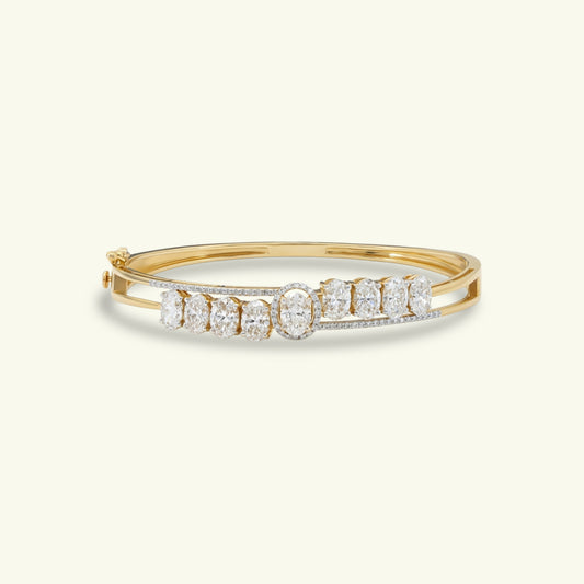 Arelis Oval Diamond Kada