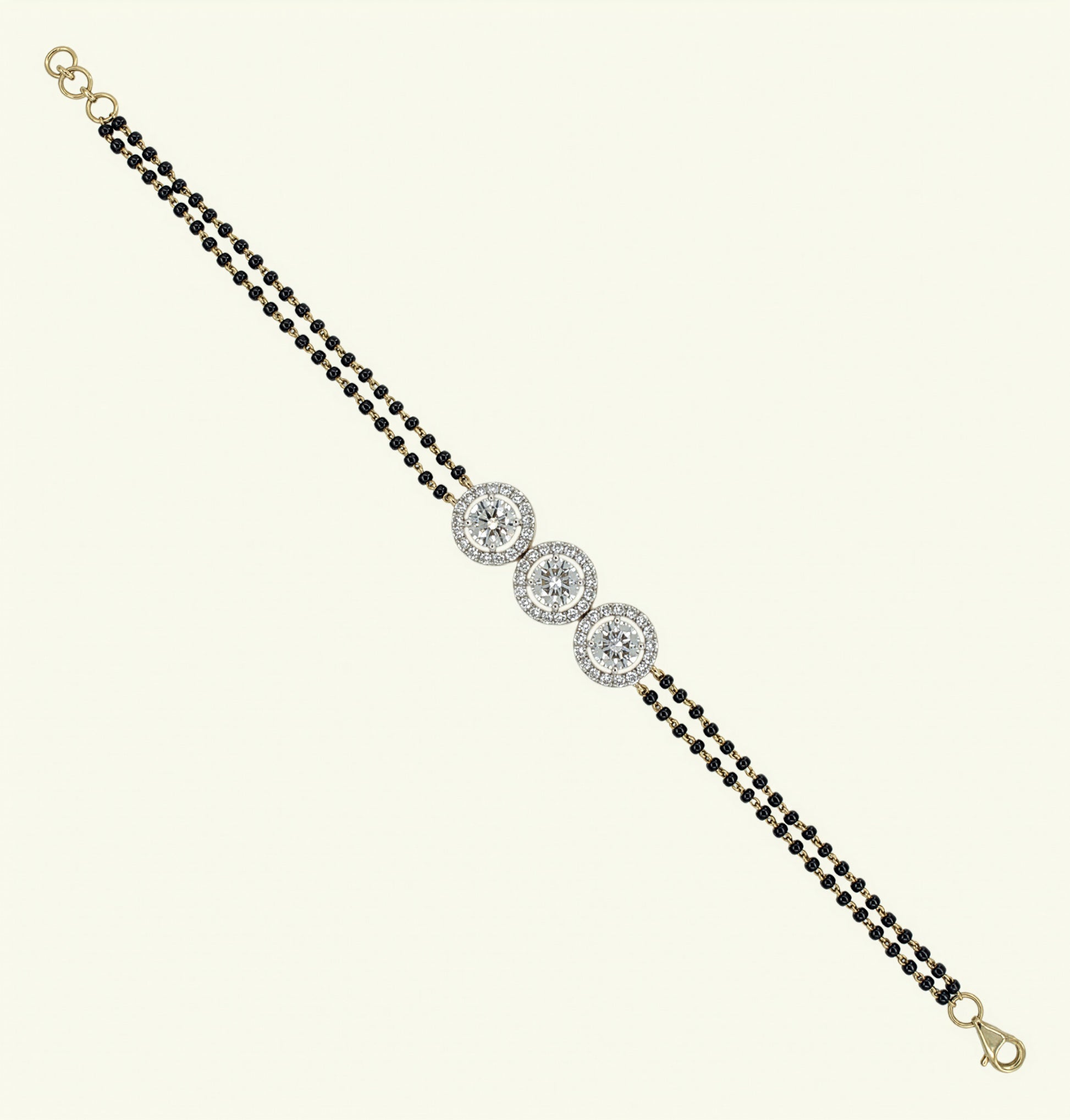 Tarini Sutra Diamond Mangalsutra Bracelet