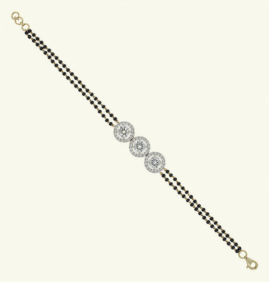 Tarini Sutra Diamond Mangalsutra Bracelet