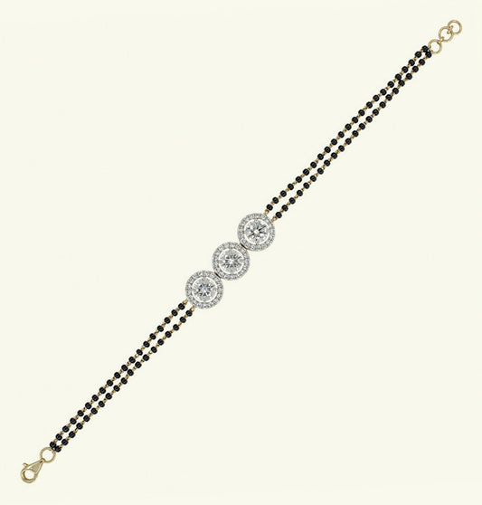 Tarini Sutra Diamond Mangalsutra Bracelet