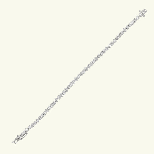 Zyren Pulse Diamond Tennis Bracelet
