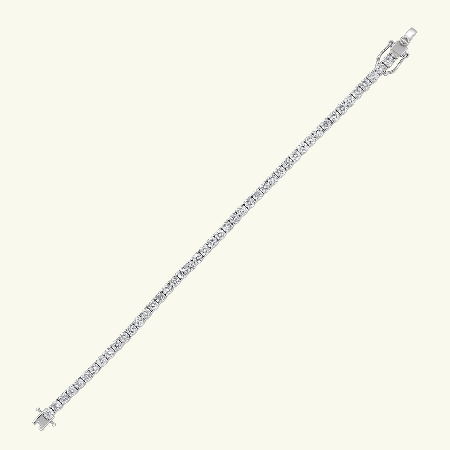 Nirel Path Diamond Tennis Bracelet