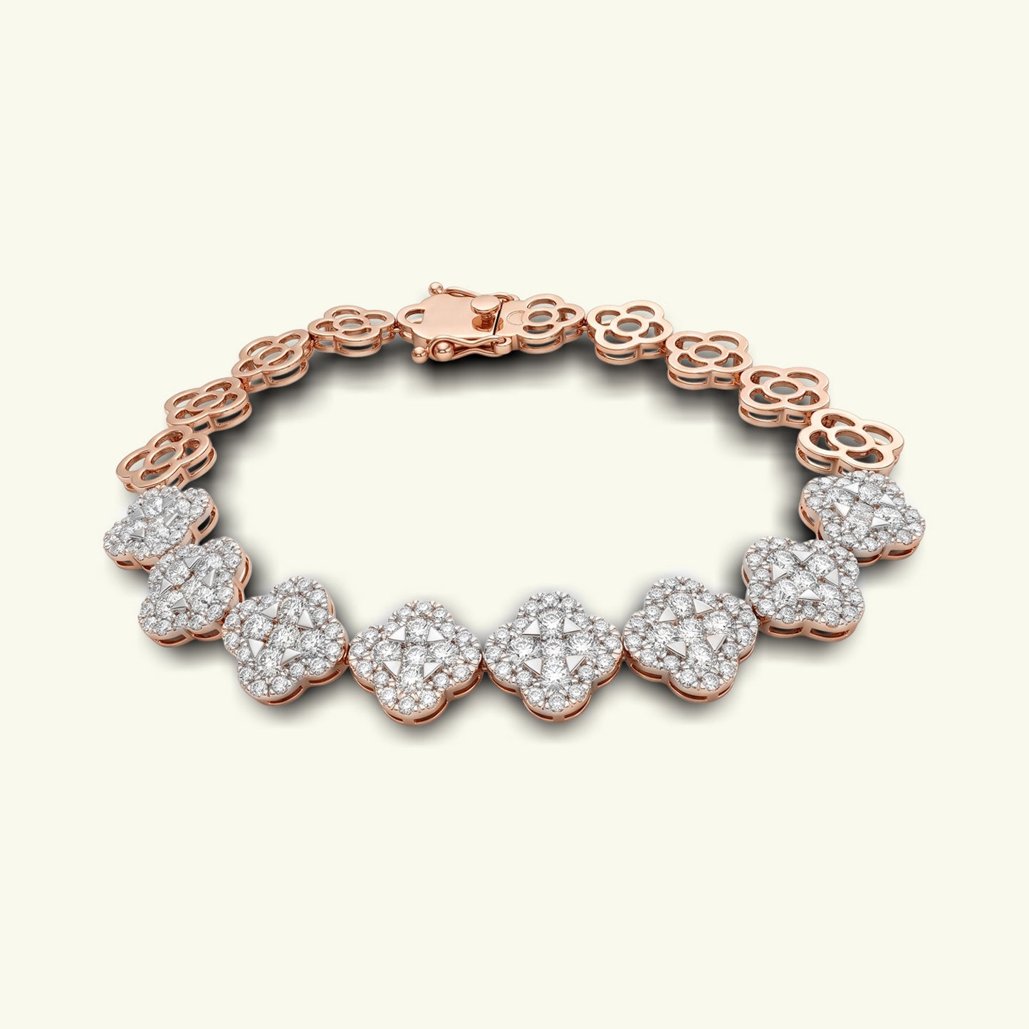  Calista Weave Diamond Bracelet 