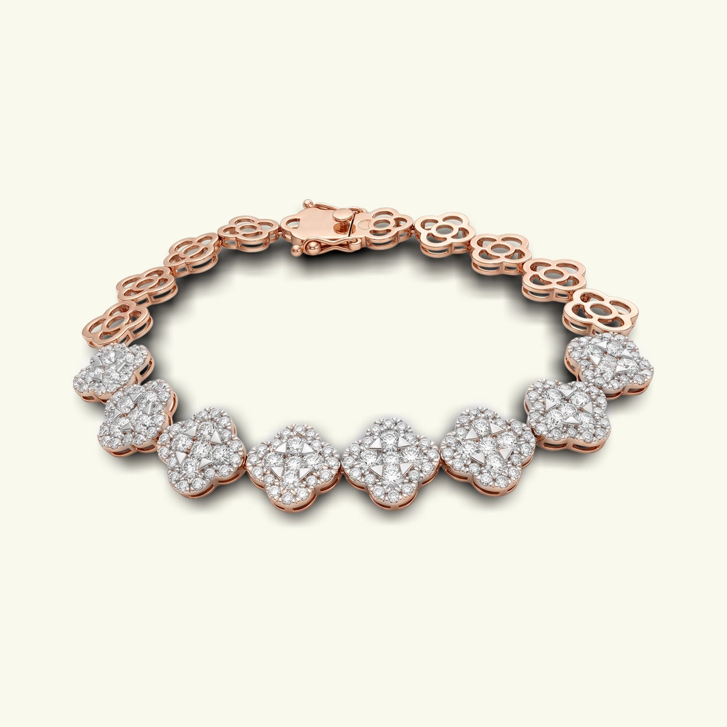  Calista Weave Diamond Bracelet 